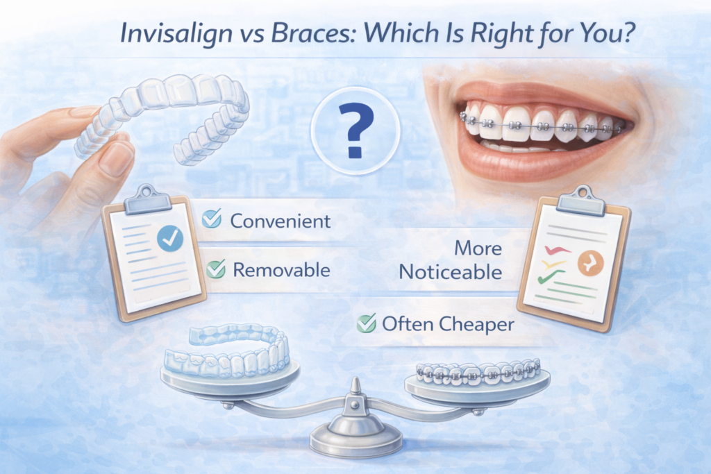 braces vs invisalign
