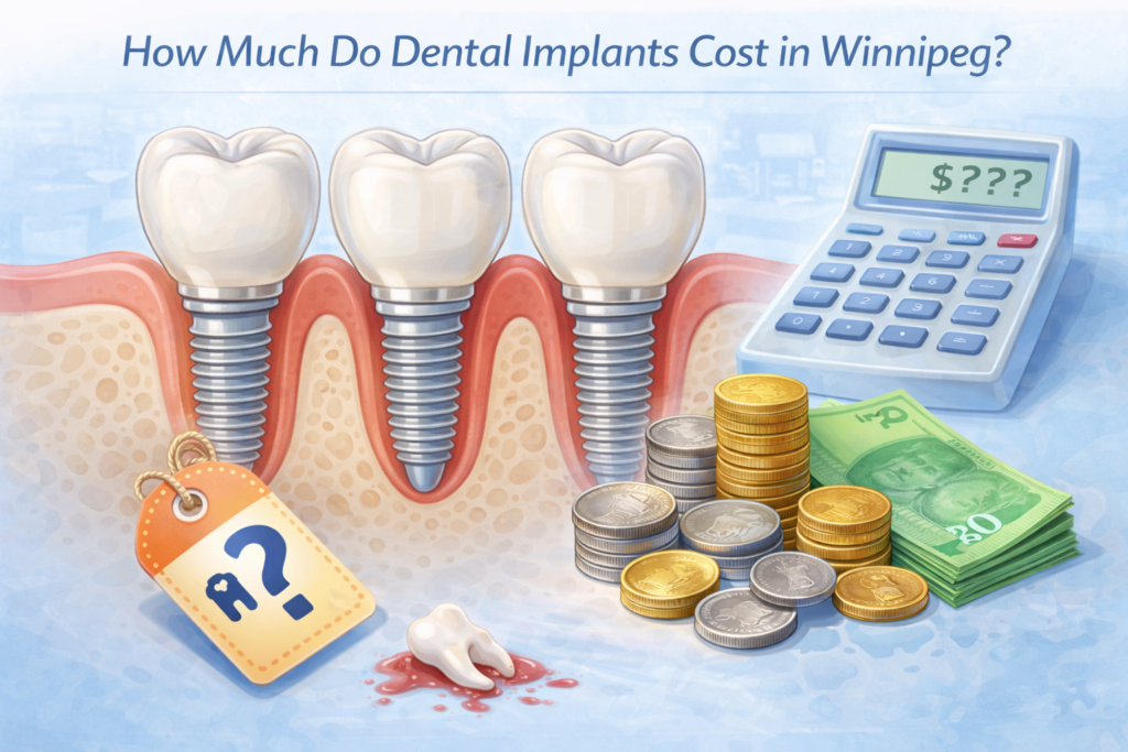 how much do dental implants cost in winnipeg