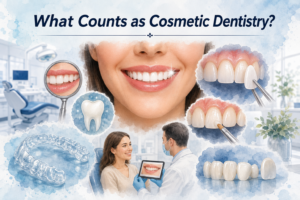 Featured image for cosmetic dentistry options and benefits blog post
