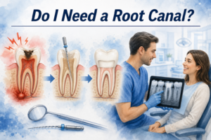 Featured image for root canal signs, procedure, and recovery blog post