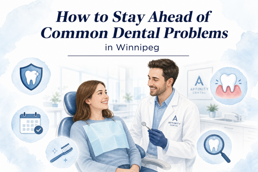 Featured image for staying ahead of common dental problems in Winnipeg