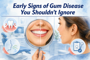 Featured image for early signs of gum disease you should not ignore