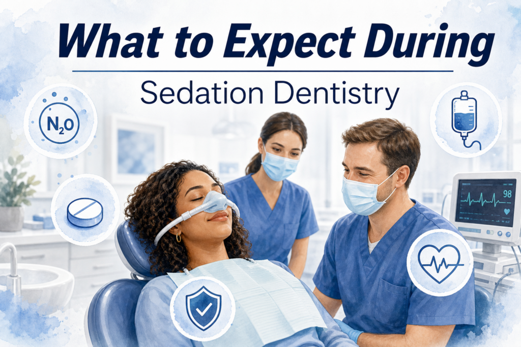 Featured image for what to expect during sedation dentistry